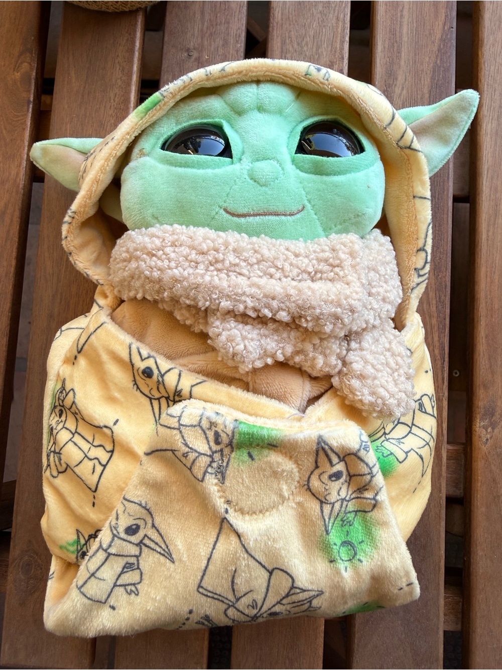 Disney Babies Grogu Plush in Swaddle